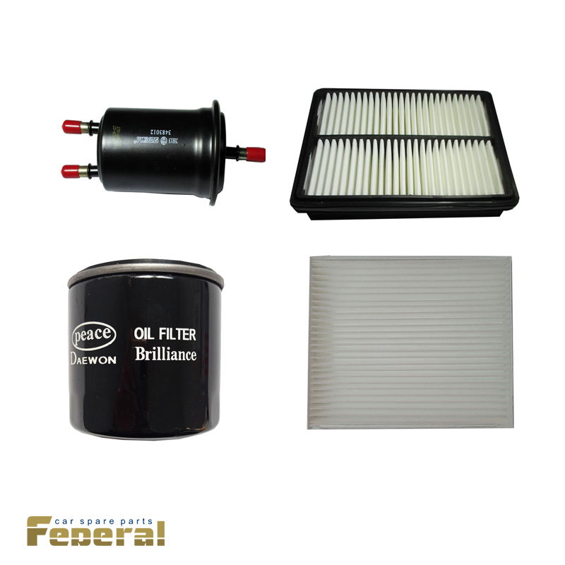 h300.jpg پک فیلتر ( فیلتر هوا . فیلتر کابین . فیلتر روغن . فیلتر بنزین ) برلیانس h320 h330 (Brilliance h300) - تصویر 1