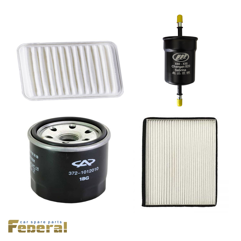 x50.jpg پک فیلتر ( فیلتر هوا . فیلتر کابین . فیلتر روغن . فیلتر بنزین ) لیفان ایکس 50 (lifan x50) - تصویر 1